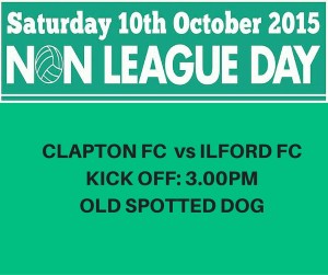 CLAPTON FC vs ILFORD NLD